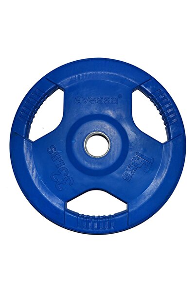 AVESSA 15 Kg Olimpik Kauçuk Plaka Mavi Mb-12111