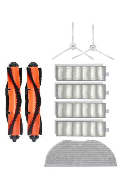 Roborge Σετ ανταλλακτικών 9 τεμαχίων συμβατό με ρομπότ ηλεκτρική σκούπα Xiaomi Vacuum Mop 2in1 Essential (MJSTG1)