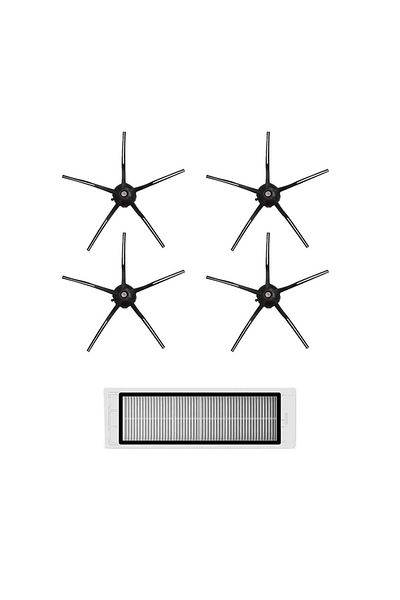 Roborge Roborock S5 Max - مجموعة قطع غيار متوافقة مكونة من 5 قطع