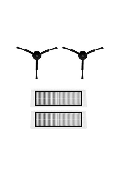 Roborge Set de 4 piese de schimb compatibile cu aspiratorul robot Xiaomi Vacuum Mop Pro 2 Plus (STYTJ02ZHM)