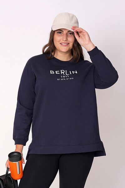 Büyük Moda Polar Berlin Sweatshirt - Relaxed Fit