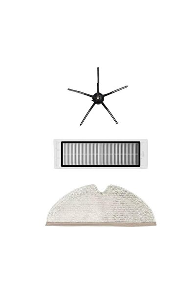 Roborge Σετ ανταλλακτικών συμβατών με 3 τεμάχια Roborock S5 Max