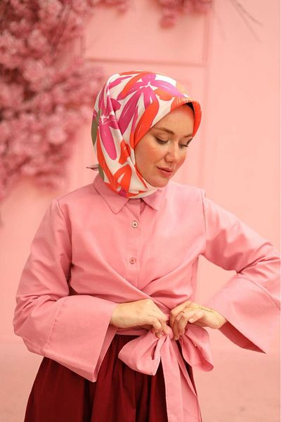 Silk Home 11439-16 Μοντέλο Twill Μεταξωτό Κασκόλ