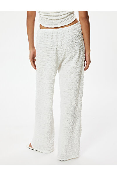 Koton Široké kalhoty s texturou