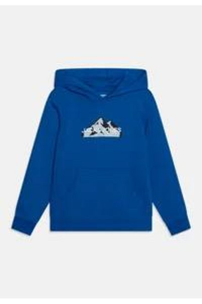 Jack & Jones Mountain Kids Sweatshirt - Chest Printed and Hooded