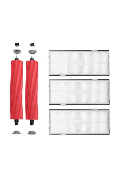 Roborge Σετ ανταλλακτικών 5 τεμαχίων συμβατό με ρομπότ ηλεκτρική σκούπα Roborock S7 Plus