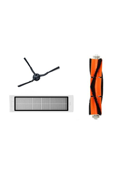 Roborge Xiaomi Vacuum Mop 2 Pro Plus - مكنسة كهربائية روبوتية، مجموعة قطع غيار مكونة من 3 قطع (STYTJ02ZHM)