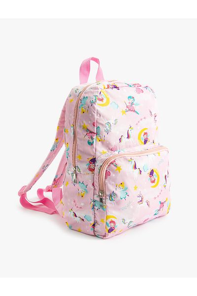 Koton Unicorn Patterned Backpack