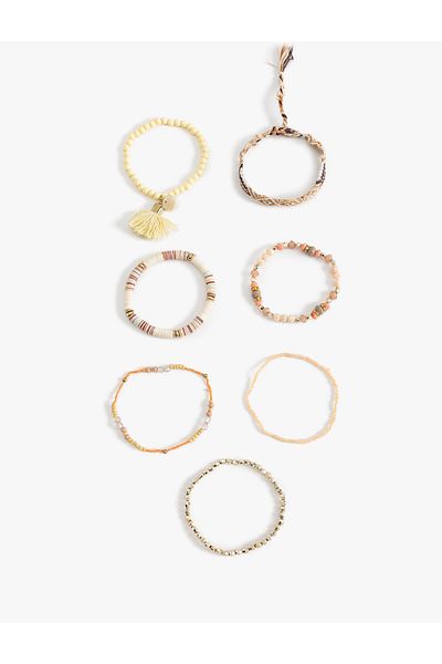 Koton Pearl Bead Detailed Bracelet Set
