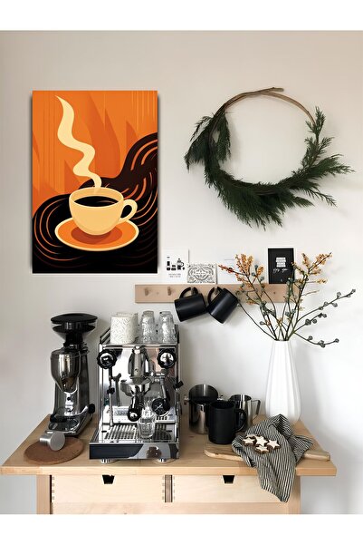 icase Bucătărie Cafea Colț meniu cafea Scris ceașcă cană Decor Concept Tablo ...