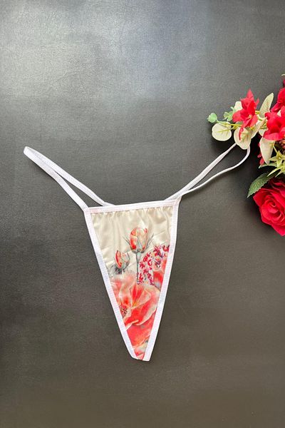 Tina Wear Σέξι εσώρουχα με φλοράλ σχέδιο 86180