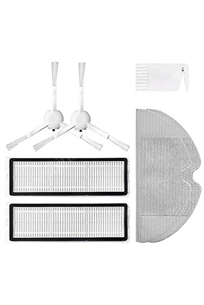 Roborge Xiaomi Vacuum Mop 2c - Ρομπότ ηλεκτρική σκούπα, σετ ανταλλακτικών 7 τεμαχίων (XMSTJQR2C)