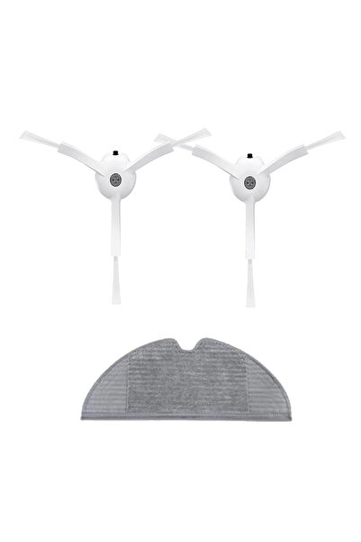 Roborge Xiaomi Vacuum Mop 2 Pro - Ρομπότ ηλεκτρική σκούπα, σετ ανταλλακτικών 3 τεμαχίων (MJST1SHW)