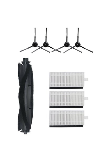 Roborge Set de 8 piese de schimb compatibile cu aspiratorul robot Muadil Wiami FX-9