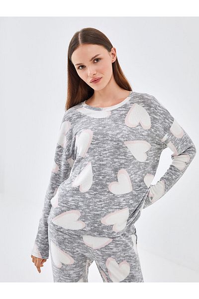 LC Waikiki Set de pijamale pentru damă cu model Lcwk