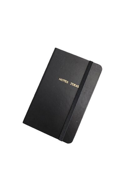 Mikro 80 Sheets Ruled Elastic Hard Cover A6 Notepad