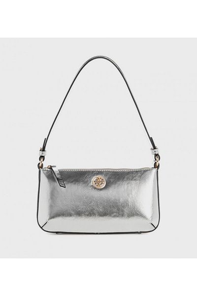 Nine West Women's Silver Maylee Shoulder Bag