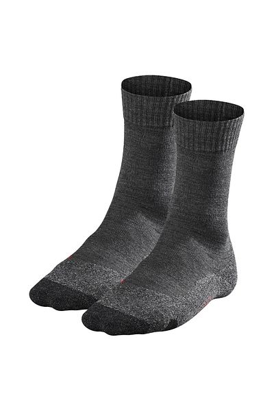 FALKE Herren Socken 2er Pack - Trekkingsocken TK2, Polsterung, Merino-Wollmix
