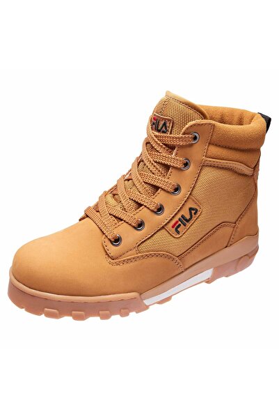 Fila Herren Stiefel - GRUNGE II mid, Outdoor-Boots, Logo, Schnürung, einfarbig