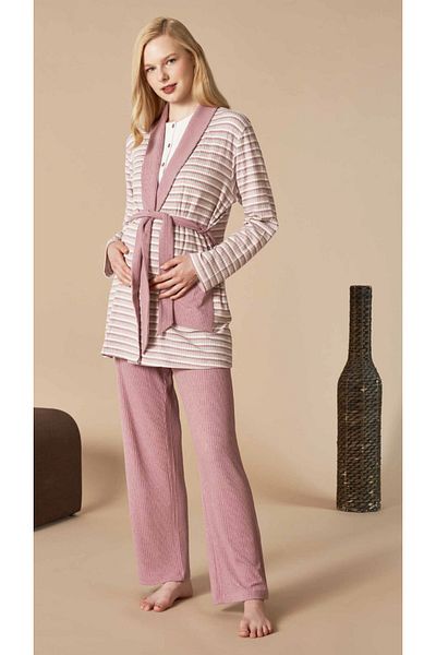 Feyza Women's Pregnant 2024 New Season Maternity 3-Piece Set