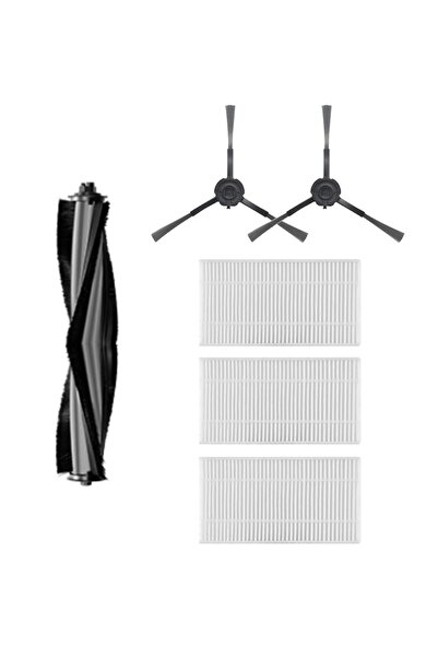 Roborge Set de 6 piese de schimb compatibile cu aspiratorul robot Karaca Vantuz Off Road 2in1 (RS007) - Produs echivalent