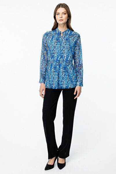 Ekol Γυναικεία μπλούζα με μακρυμάνικο σχέδιο - 2049 Saks