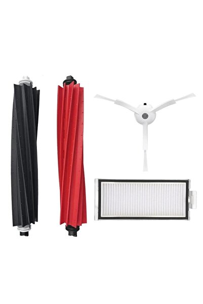 Roborge Set de 4 piese de schimb compatibile cu aspiratorul robot Roborock Q8...