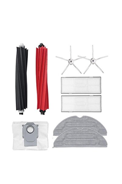 Roborge Σετ ανταλλακτικών 9 τεμαχίων συμβατό με ρομπότ ηλεκτρική σκούπα Roborock S8+