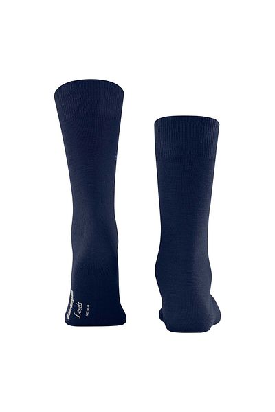 Burlington Herren Socken LEEDS – Schurwolle, Logo, Uni, Einheitsgröße, 40–46