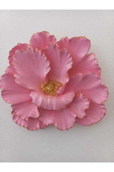 ZE DEKORASYON PEMBE EV DEKORASYON ÇİÇEK-20X18CM