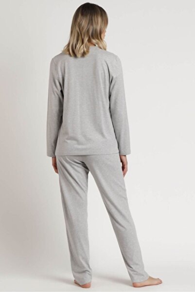 AYYILDIZ 62645 Gri Pijama Takımı