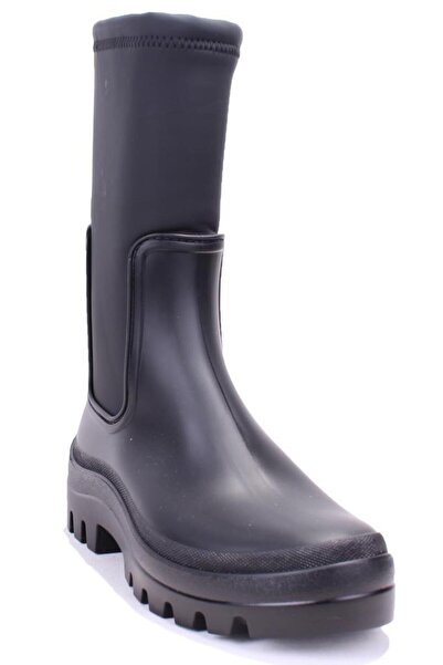 IGOR W10301 Soul Engomado Μαύρες καθημερινές γυναικείες μπότες βροχής
