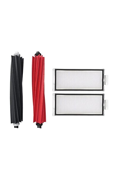 Roborge Σετ ανταλλακτικών 4 τεμαχίων συμβατό με ρομπότ ηλεκτρική σκούπα Roborock Q8 Max +