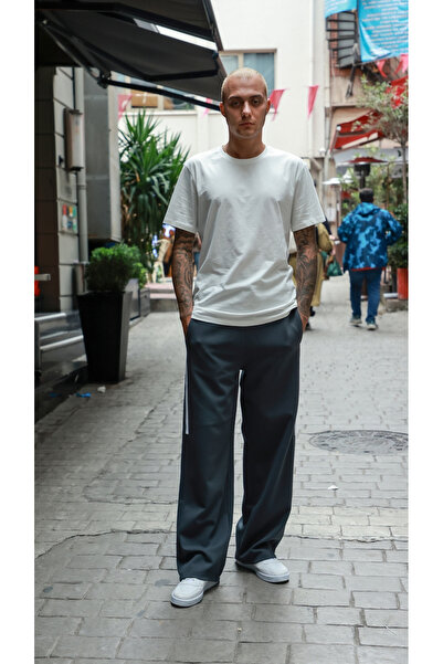 Owut Collection Ανδρική φόρμα Anthracite Extrafor με λεπτομέρεια στο κάτω μέρος