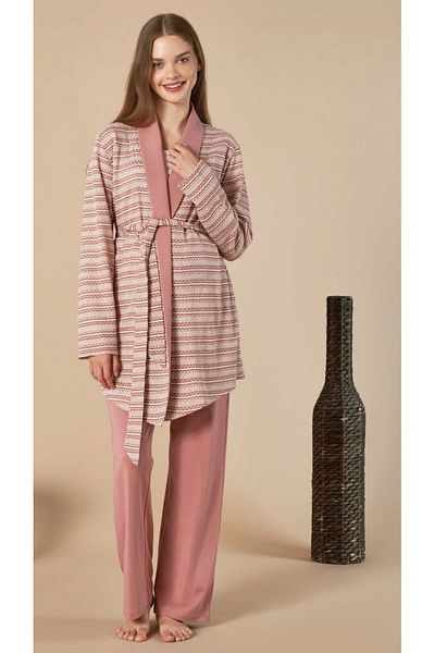 Feyza Women's Pregnant 2024 New Season Maternity Knitwear 3-Piece Set