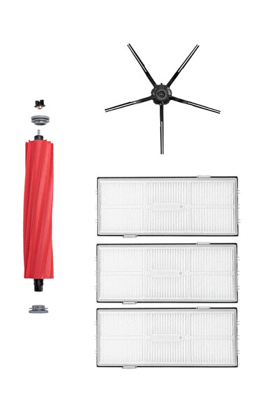 Roborge Σετ ανταλλακτικών 5 τεμαχίων συμβατό με ρομπότ ηλεκτρική σκούπα Roborock S7 Plus