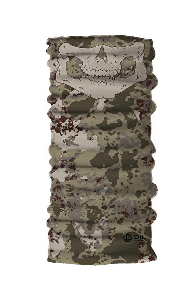 OIL COMPANY Напълно обхващащ врата, отблъскващ влагата, издръжлив, подходящ за всички сезони, военен буф за врата от микрофибър