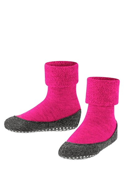 FALKE Kinder Hausschuhe - Cosyshoe, Pantoffeln, Anti-Rutsch, Schurwolle