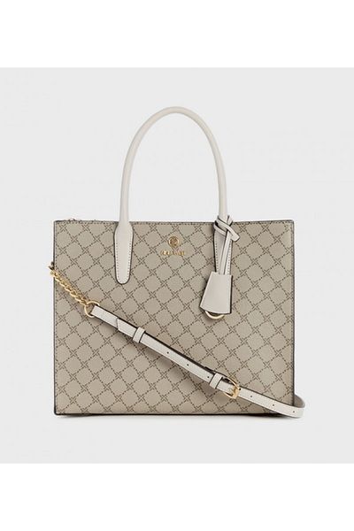 Nine West Women's Beige Siera Shopper Tote Bag