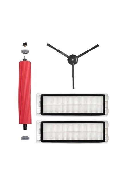 Roborge Set de 4 piese de schimb compatibile cu aspiratorul robot Roborock Q Revo