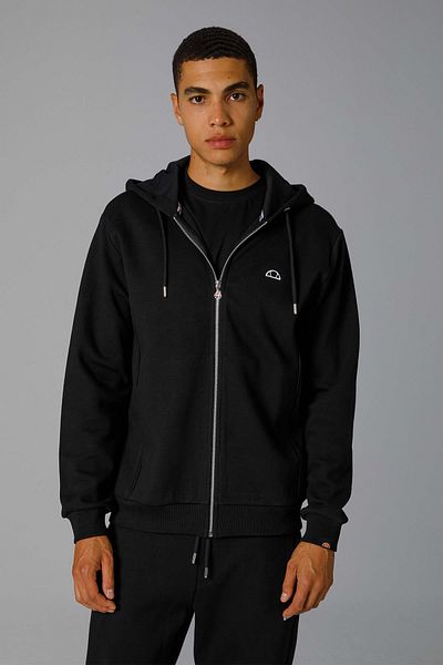 Ellesse Мъжки суитшърт - с цип и качулка, EM208-BK