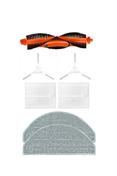 Roborge Set de 7 piese de schimb compatibile cu aspiratorul robot Xiaomi Mijia 3C Plus