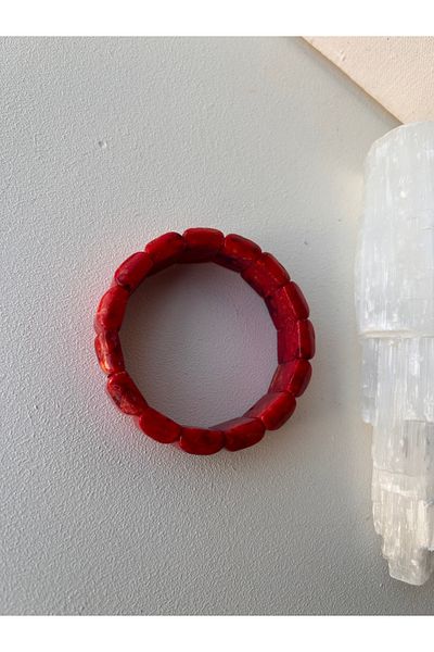 Doğaltaş Masalları Coral Bracelet