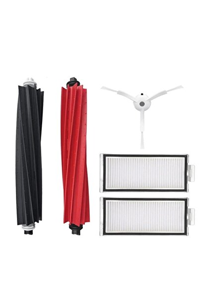 Roborge مجموعة قطع غيار متوافقة مع المكنسة الكهربائية Roborock Q5 Pro Robot م...