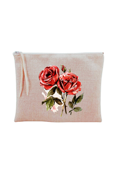 lili hediyelik Чанта за грим с розов принт