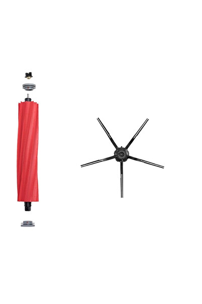 Roborge مجموعة قطع غيار متوافقة مع المكنسة الكهربائية الروبوتية Roborock Q7