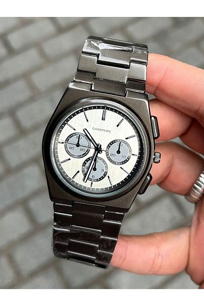 Choppers Anthracite Color Choppers Men's Wristwatch - Stylish and Modern Design