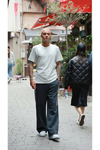 Owut Collection Ανδρική φόρμα Anthracite Extrafor με λεπτομέρεια στο κάτω μέρος