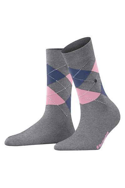 Burlington Damen Socken - Covent Garden, Rautenmuster, Einheitsgröße