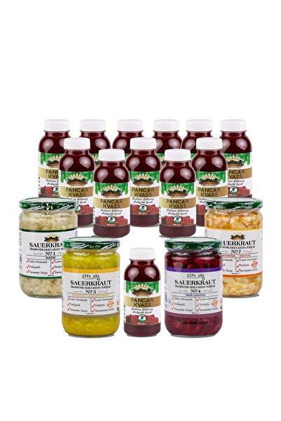 ŞİFA ANA Dev Probiyotik Set No5 (300 ML. KVASS'LI)